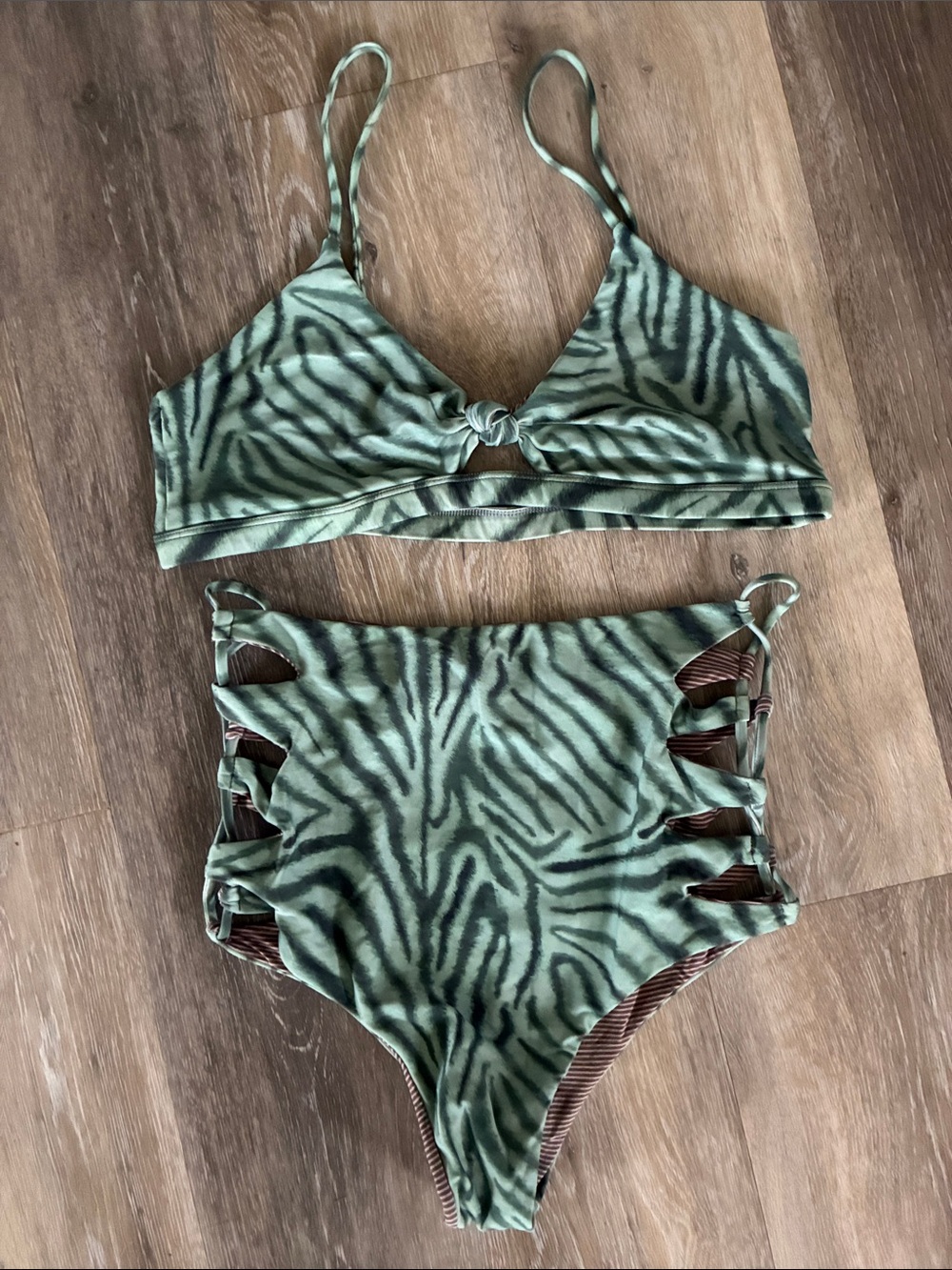 Acacia Tiger Bikini Set